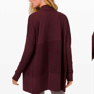lululemon athletica Burgundy Cardigan